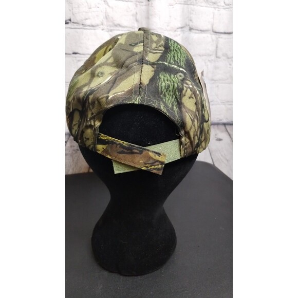 DF Imports Camo w/ Bullet Holes Embroidered Baseball Hat Adjustable NWT - Picture 5 of 8